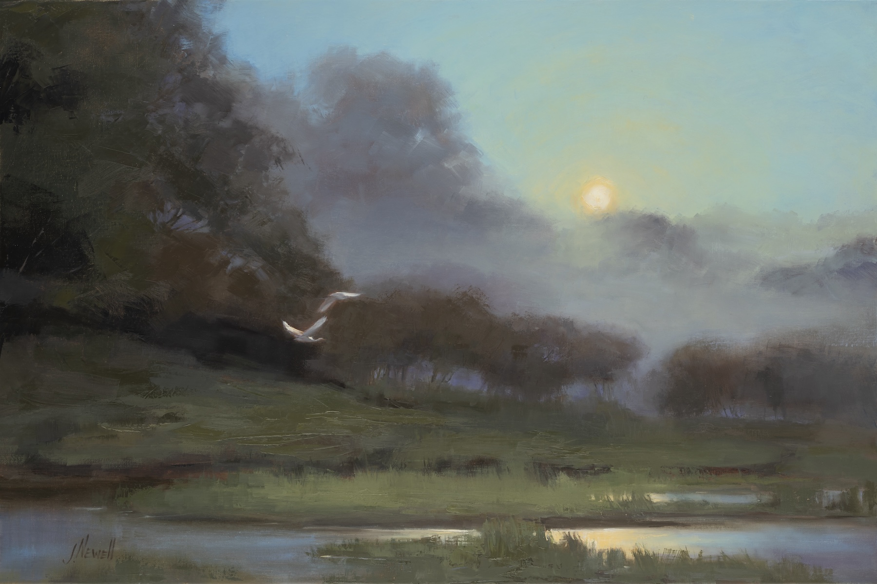 Spring Flag Birds and Butterflies