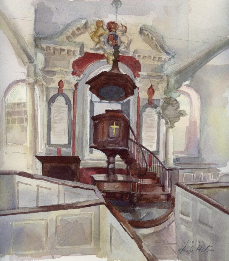 St James Goose Creek Interior by Giselle Harrington