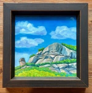 Looking Up To Chimney Rock by Christine Enochs
