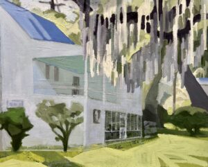 Overlooking Store Creek by Karyn Healey