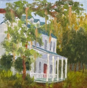The Front Porch Of The Bailey House by Rosie Phillips - SOLD